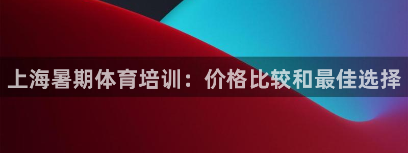 尊龙凯时ag旗舰厅官方网站：上海暑期体育培训：价格比