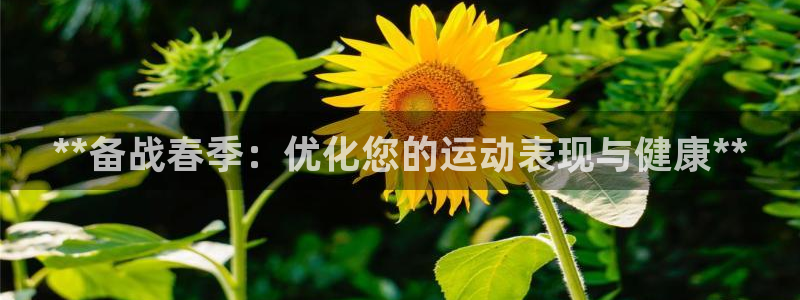 尊龙凯时百万奖池：**备战春季：优化您的运动表现与健