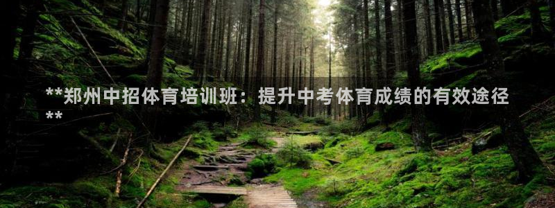尊龙一人生就是博电子游戏：**郑州中招体育培训班：提